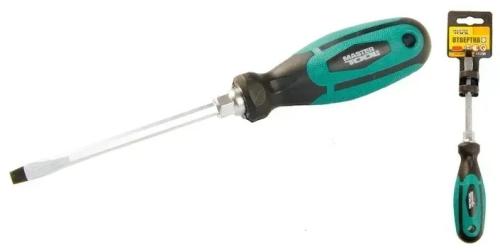Викрутка MASTER TOOL плоска SL5 * 100 посилена (45-8510)