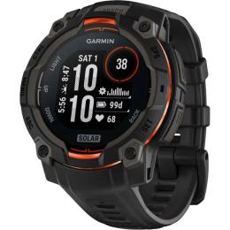 Смарт-годинник Garmin Instinct 3 45mm Solar Black with Black Band (010-02934-00)