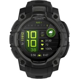Смарт-годинник Garmin Instinct 3 50mm AMOLED Black with Charcoal Band (010-03020-00)
