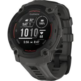 Смарт-годинник Garmin Instinct E 45mm Black with Charcoal Band (010-02933-00)
