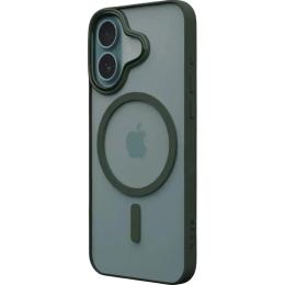 Чохол-накладка iLera ColorAnt Clear Case для iPhone 16 Deep Green (iLGCAClCaDG16)