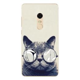Чохол-накладка Boxface 29368-up276 для Xiaomi Redmi Note 4X Picture Кіт в окулярах