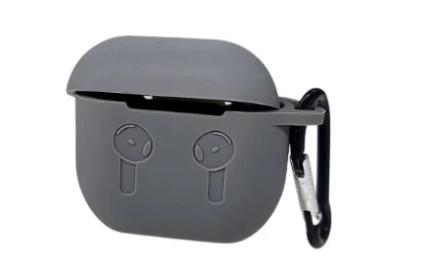 Чохол для навушників Infinity Silicone Case Design for AirPods 4 Gray