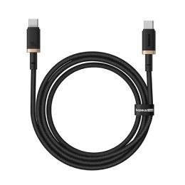 Дата-кабель Baseus Dura Series Fast Charging Cable Type-C (тато) - Type-C (тато) 100W 1m Black (P10377803U01-00)