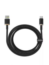 Дата-кабель Baseus Dura Series Fast Charging Cable Type-A (тато) - Type-C (тато) 60W 2m Black (P10377802U01-02)