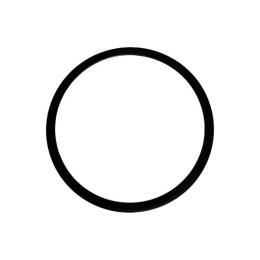 Світильник світлодіодний Biom MD-01-R28-5 28w круглий 5000К чорний (00-00023420)