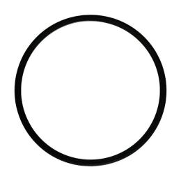 Світильник світлодіодний Biom MD-01-R38-5 38w круглий 5000К чорний (00-00023421)