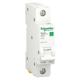 Автоматичний вимикач Schneider Electric RESI9 6кА 1P 16A C (R9F12116)