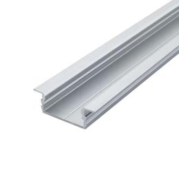 Профіль алюмінієвий BIOM врізний ЛПВ7 7х16, анодований палка 2м (00-00001496)