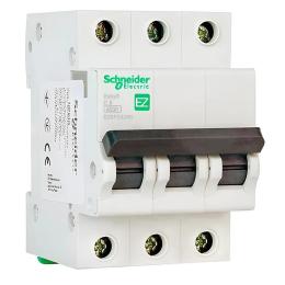 Автоматичний вимикач EZ9 3p 25A C Easy9 Schneider Electric (EZ9F34325)