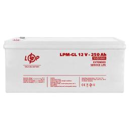Акумулятор гелевий LogicPower LPM-GL 12V-250 Ah (LP21081)