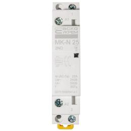 Контактор модульний на Din-рейку МК-N 2Р 220v 25А АскоУкрем