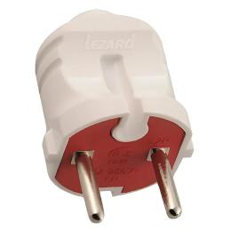 Переносна вилка Lezard однофазная Білий / Червоний (715-0101-601)