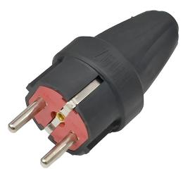 Вилка переносна Horoz Electric Каучук (300-000-804)