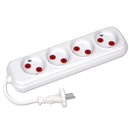 Мережевий подовжувач Horoz Electric 4 розетки із заземленням 5 м (200-405-401)