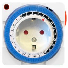 Таймер добовий механічний LM663 Lemanso (LM671)