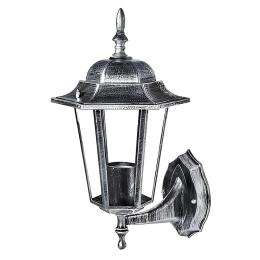 Світильник парковий  PALACE A001 60W чорний срібло DELUX