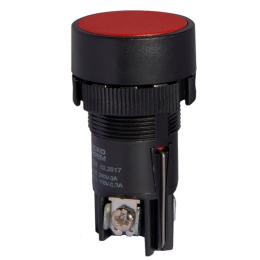 Кнопка XB2-ЕH145 1NC+1NO червона з фіксацією АскоУкрем