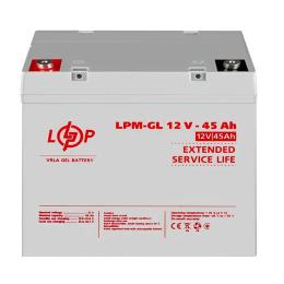 Акумулятор гелевий LogicPower LPM-GL 12V - 45 Ah (LP20269)