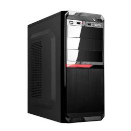 Корпус LogicPower 2111 - 400W 8 см black case chassis cover 2xUSB2.0, 1xUSB3.0 (LP15492)