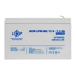 Акумулятор мультигелевий LogicPower LPM-MG 12V - 7.2 Ah (LP6553)