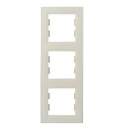 Рамка 2-на горизонт.  крем Asfora