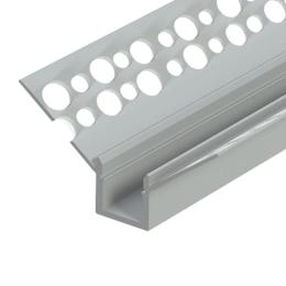 Профіль алюмінієвий BIOM LDP-132 під гіпсокартон внутрішній кут 44х25 палка 2м (00-00021474)