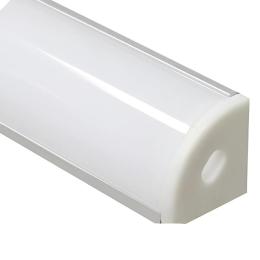 CAB280-AL Алюмін.профіль кутовий (накладний) 16х16мм 2м