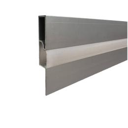 Профіль алюмінієвий BIOM PLP-601 60х10 плінтус анодований (00-00022823)