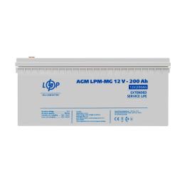 Акумулятор мультигелевий LogicPower LPM-MG 12V-200 Ah (LP3875)