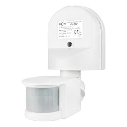 Інфрачервоний датчик руху BIOM IRM-01W max 1200Вт 180° настінний, білий (00-00018914)
