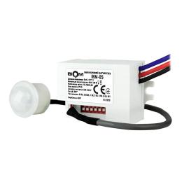 Інфрачервоний датчик руху BIOM IRM-05 max 100Вт 360° врізний білий (00-00018918)