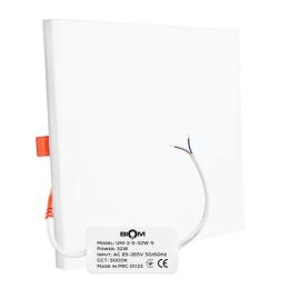 Світильник світлодіодний Biom UNI-2-S32W-5 32Вт квадратний 5000К (00-00022821)