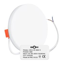 Світильник Biom UNI-2-R18W-5 18Вт круглий 5000К (00-00022815)