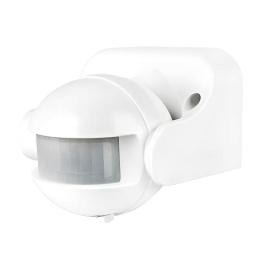 Інфрачервоний датчик руху BIOM IRM-04W max 1200Вт 180° настінний білий (00-00018917)