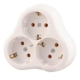 Трійник з заземленням трикутний Lezard 715-0900-609