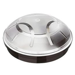 Світильник вологостійкий настінний Horoz Electric AQUA ECO Е27 чорний (400-000-108)