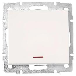 Вимикач з підсвіткою крем RAIN Lezard 703-0388-111