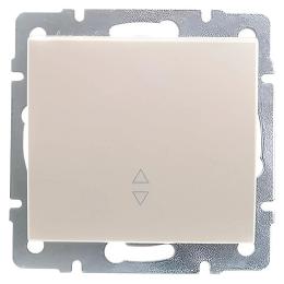 Вимикач прохідний перлинно-білий перламутр RAIN Lezard 703-3088-105