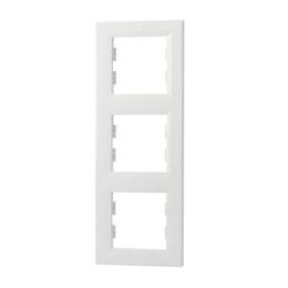 Рамка 3-на вертикальна біла Asfora EPH5810321
