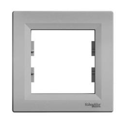 Рамка 1-на Schneider Asfora Алюміній (EPH5800161)