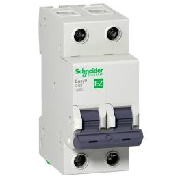 Автоматичний вимикач EZ9 2p 16A С Easy9 Schneider Electric (EZ9F34216)