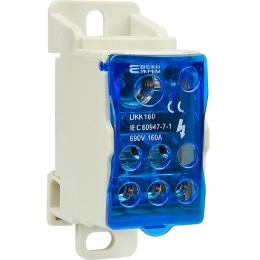 Розподільчий блок на DIN рейку JHUKK-160  АскоУкрем