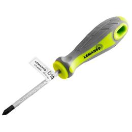 Викрутка PH1х75  (5х75) LTL40002 сіро-зелена Lemanso