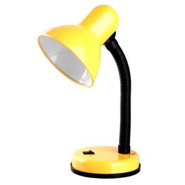 Настольна лампа LMN094 жовта з вимикачем Lemanso