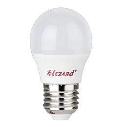 Лампа світлодіодна LED GLOB A45 5W 4200K E27 220V Lezard
