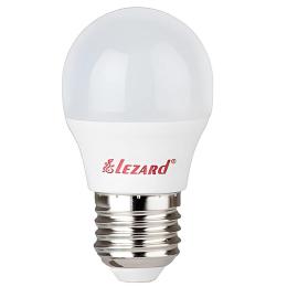 Лампа світлодіодна LED GLOB A45 7W 4200K E27 220V Lezard