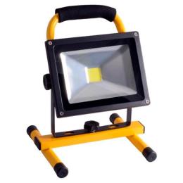 Прожектор LED 20Вт 6500K IP65 акум. і підставка LMP29 Lemanso