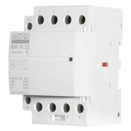 Контактор модульний на Din-рейку МК-N 4Р 32А 2NO 2NС АскоУкрем (A0040030035)