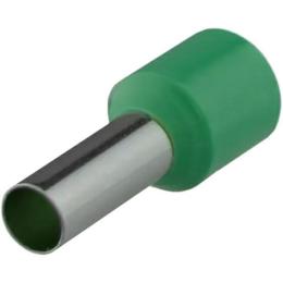 Наконечники НТ 10,0-12 зелені (100шт) трубчаті ізольовані Аско Укрем (A0060010099)